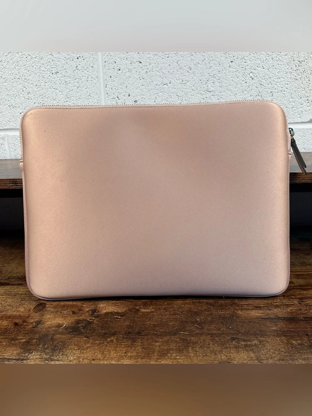 Kate Spade Laptop Case Pale Pink Zip Top Soft Interior